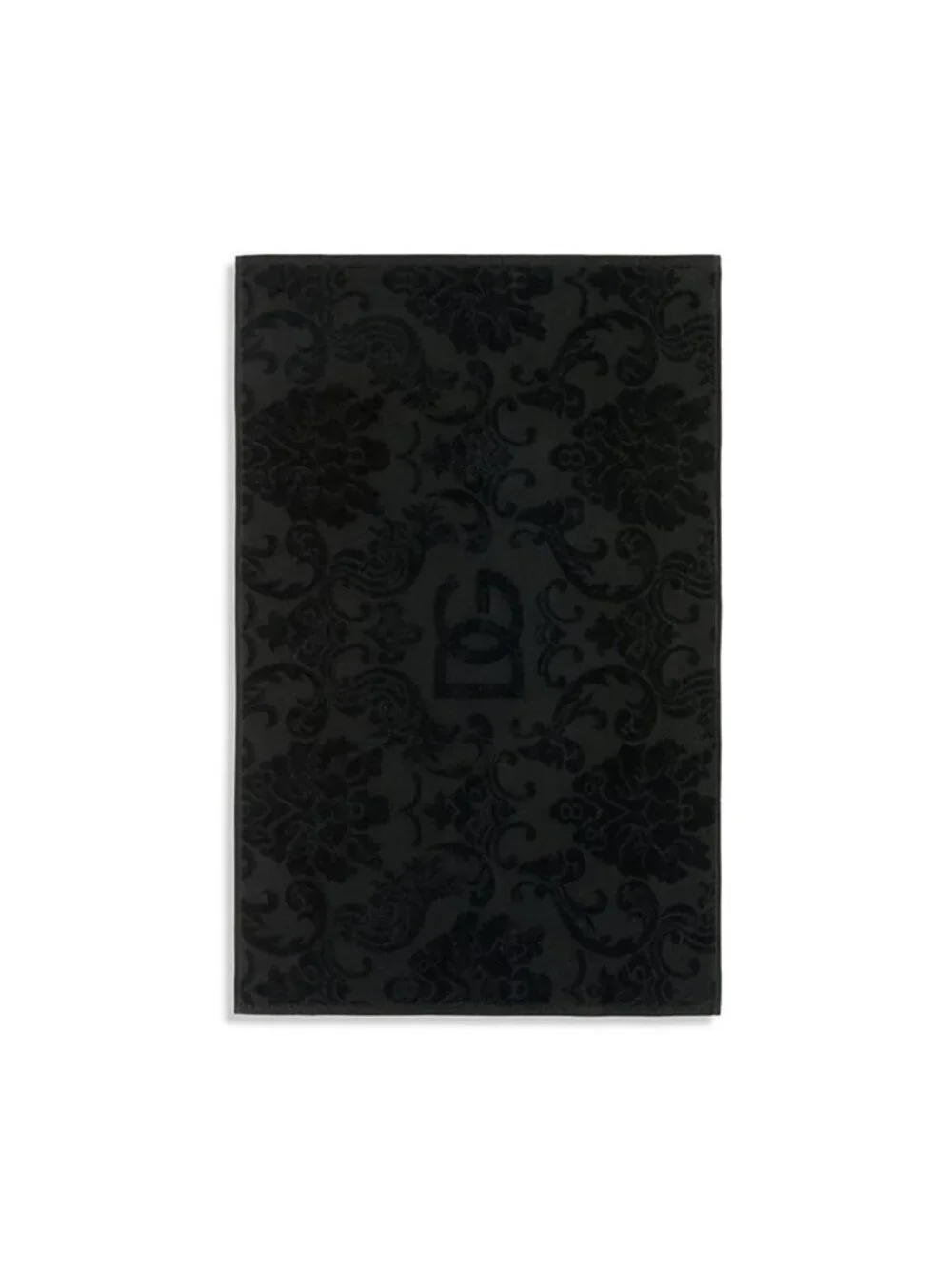 NWT Dolce & Gabbana Casa Jacquard Shower Mat Black Size One Size
